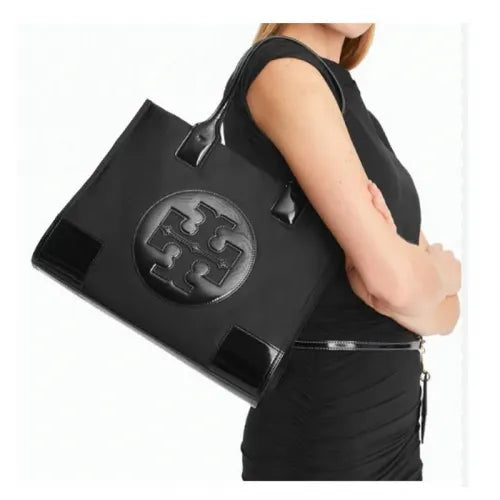 TORY BURCH ☆ ELLA PATENT SMALL TOTE 90482