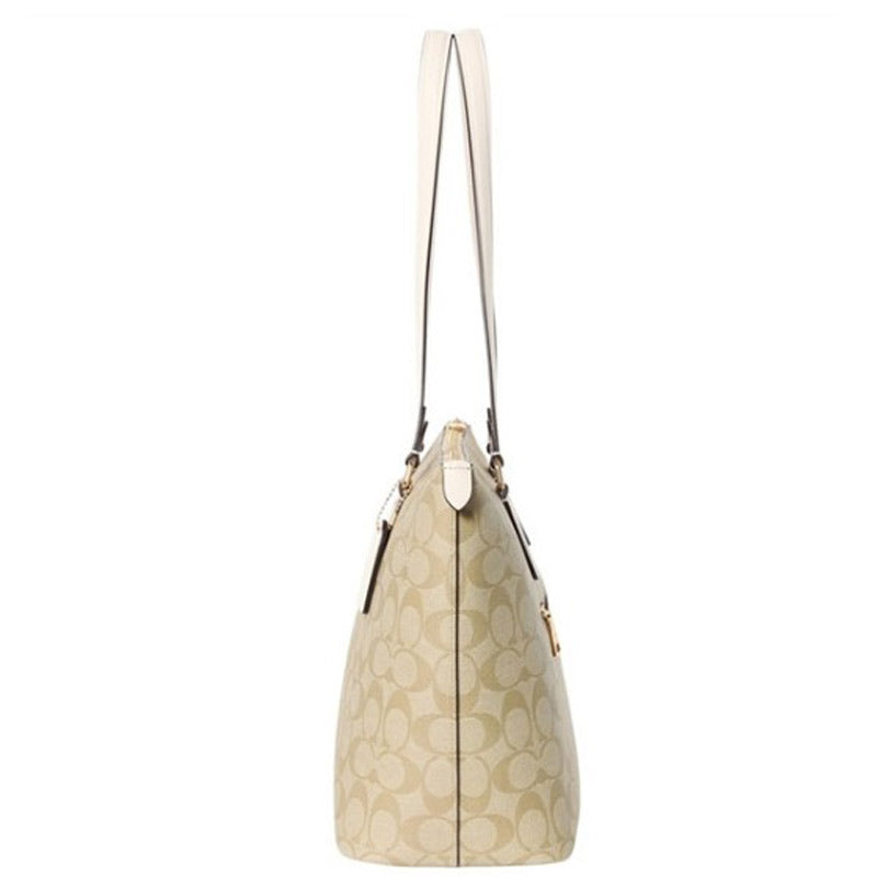 COACH★GALLERY TOTE IN SIGNATURE CANVAS CH504