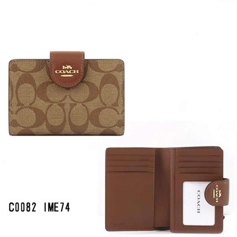 COACH★MEDIUM CORNER ZIP WALLET  C0082