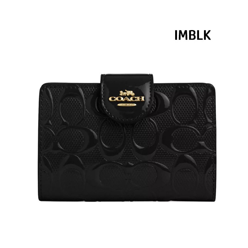 COACH★MEDIUM CORNER ZIP WALLET CV414