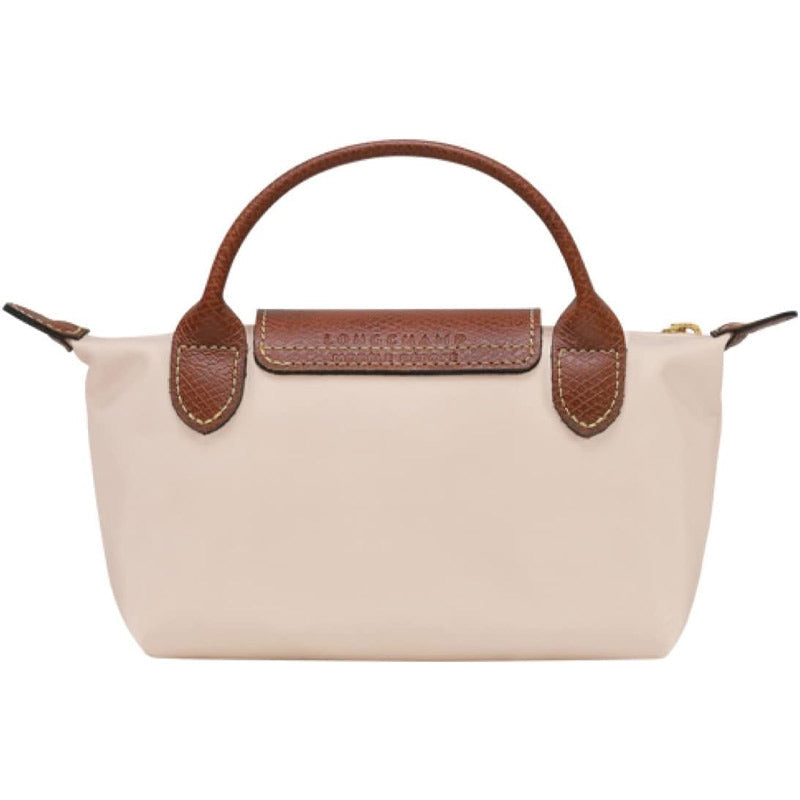 LONGCHAMP ☆ ハンドル付きポーチ LE PLIAGE 【34175 Papier】