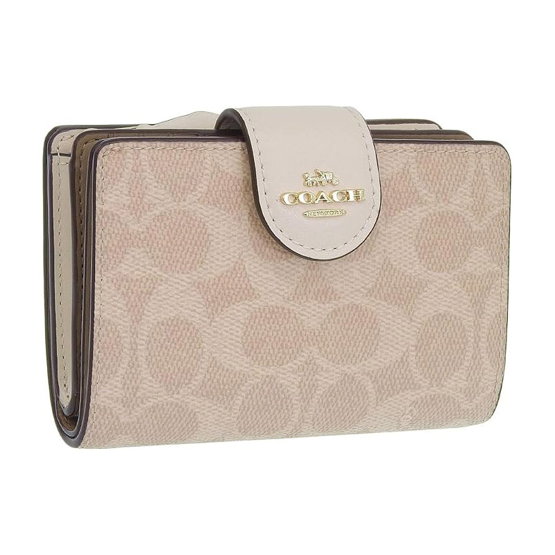 COACH★MEDIUM CORNER ZIP WALLET  【CW786  IMXDM】