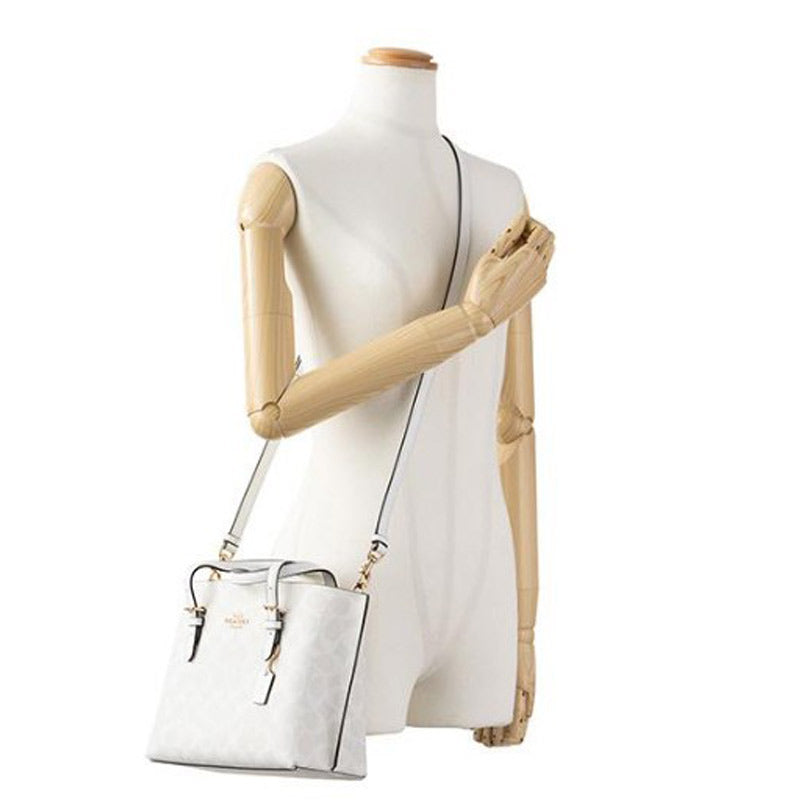 COACH★MOLLIE TOTE 25 IN SIGNATURE CANVAS C4250