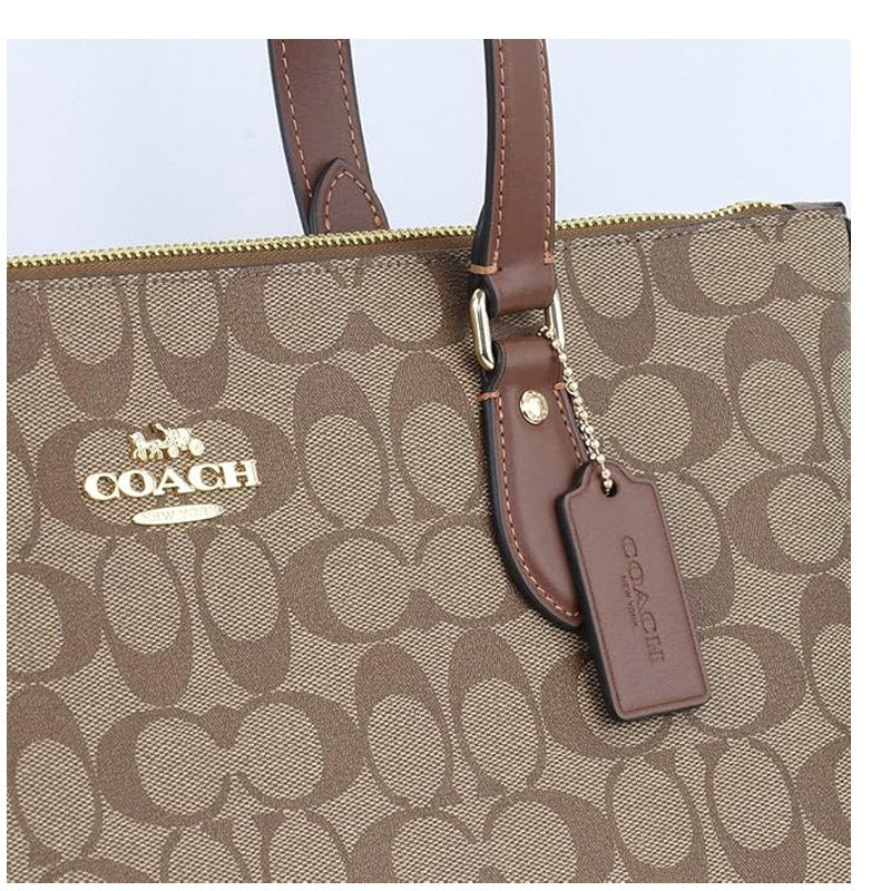 COACH★GALLERY TOTE IN SIGNATURE CANVAS CH504