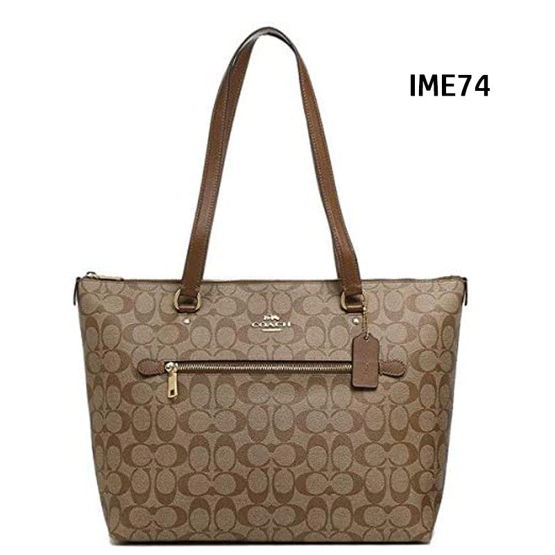 COACH★GALLERY TOTE IN SIGNATURE CANVAS F79609