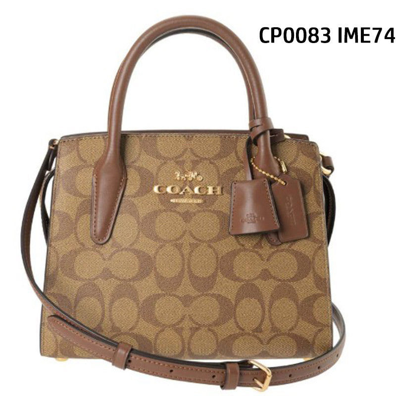 COACH★ANDREA CARRYALL IN SIGNATURE CANVAS CP083