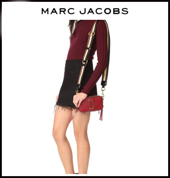 マークジェイコブス　MARC JACOBS  SNAPSHOT  Camera Bag　M0012007  M0014503  M0014146 【DEEP　MAROON　MULTI】