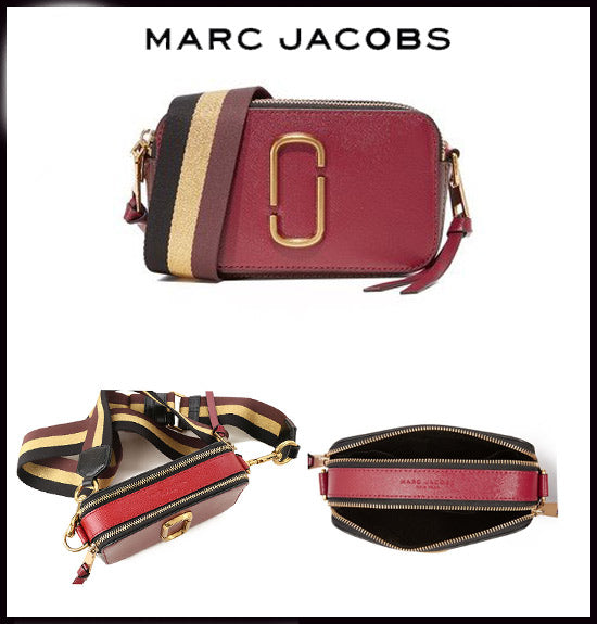 マークジェイコブス　MARC JACOBS  SNAPSHOT  Camera Bag　M0012007  M0014503  M0014146 【DEEP　MAROON　MULTI】