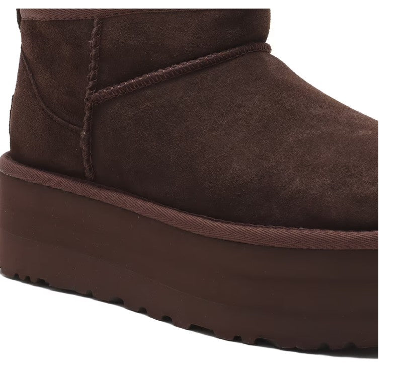 UGG Classic Ultra Mini Platform 1135092 BURNT CEDAR