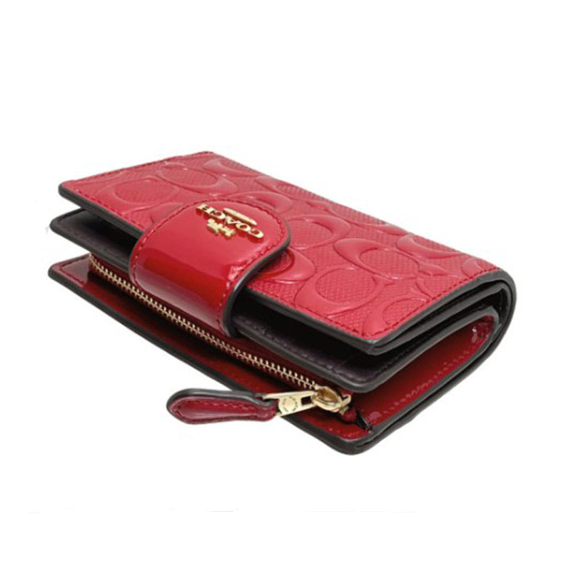 COACH★MEDIUM CORNER ZIP WALLET CV414