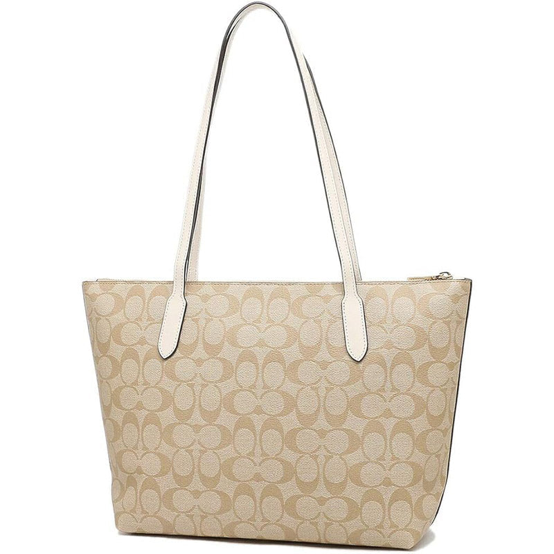 COACH★ZIP TOP TOTE 4455