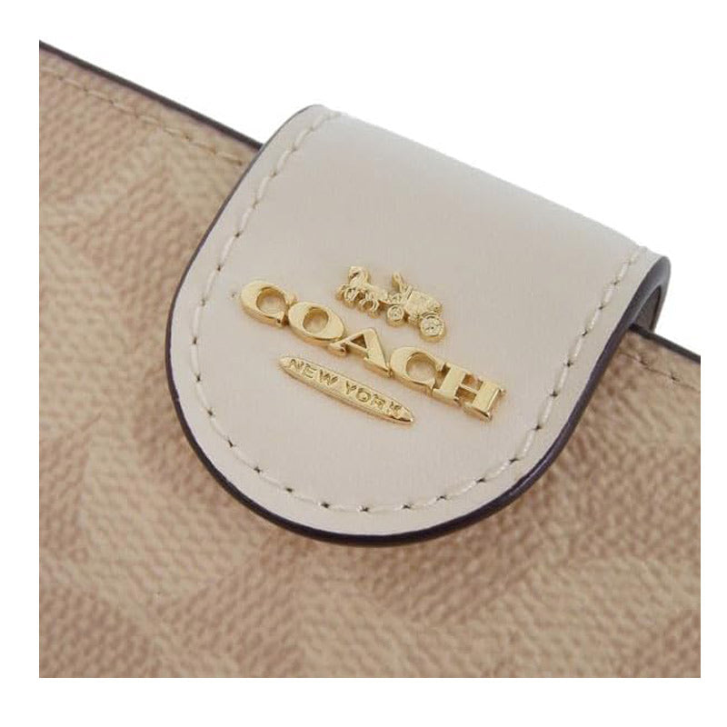 COACH★MEDIUM CORNER ZIP WALLET  【CW786  IMXDM】