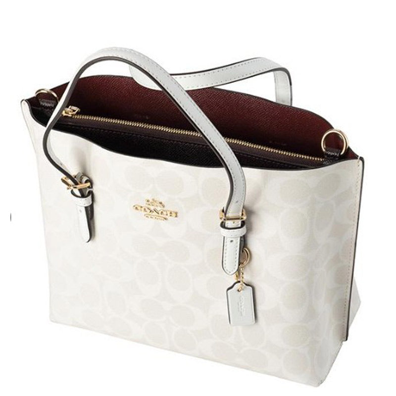 COACH★MOLLIE TOTE 25 IN SIGNATURE CANVAS C4250