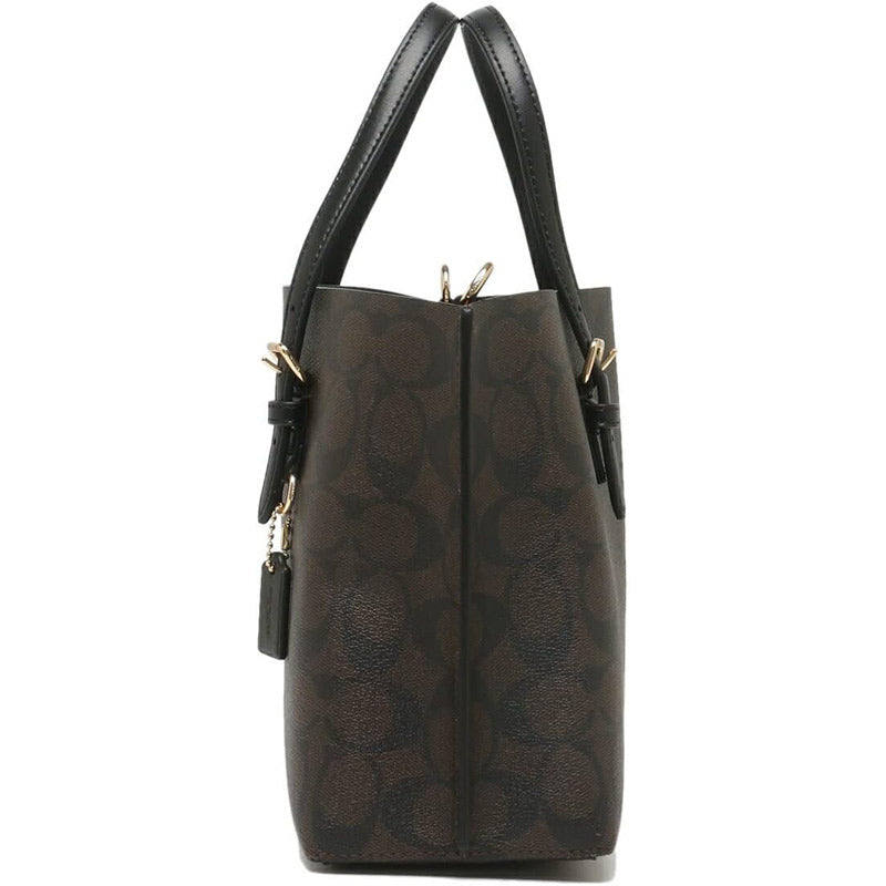 COACH★MOLLIE TOTE 25 IN SIGNATURE CANVAS C4250