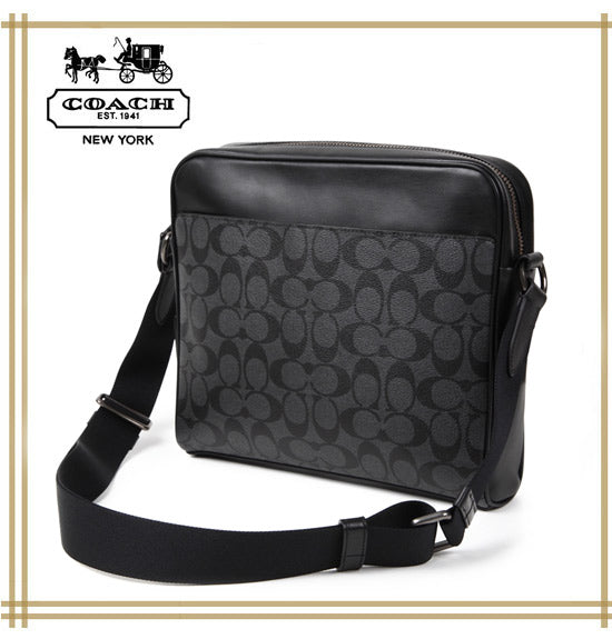 コーチメンズ　COACH  CHARLES SMALL MESSENGER, CHARLES CAMERA BAG　F28577　F28575　F28455　F28456【F28456　QBMI5】