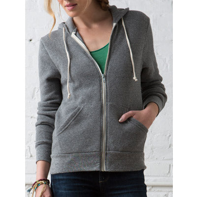 Alternative Fleece Zip Hoodie ECOGREY/オルタネイティブ フリースジップフーディー エコグレー