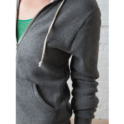Alternative Fleece Zip Hoodie ECOGREY/オルタネイティブ フリースジップフーディー エコグレー