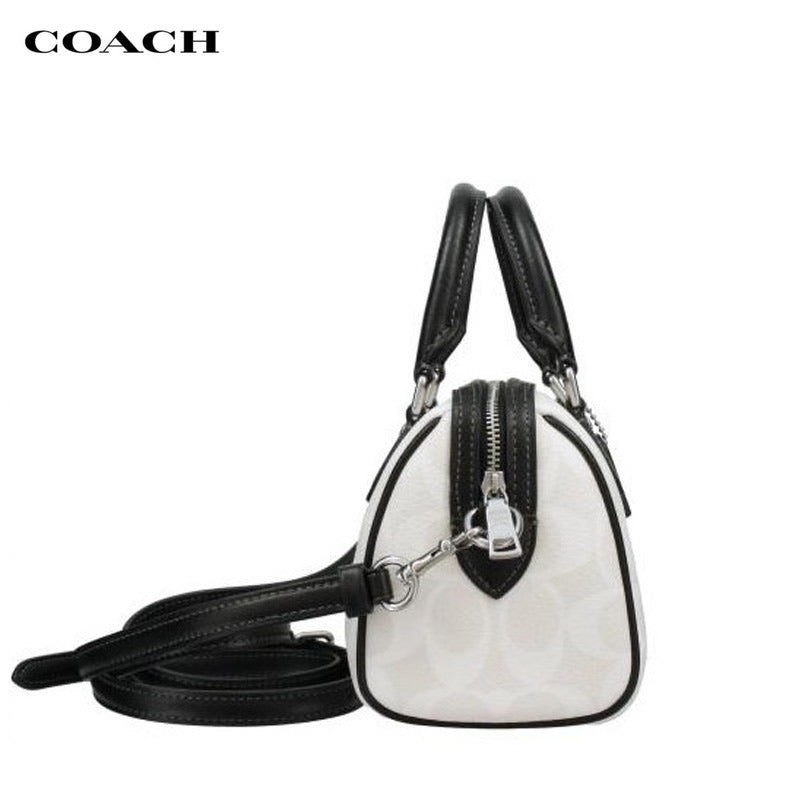 COACH★MINI ROWAN CROSSBODY  IN SIGNATURE CANVAS CO959