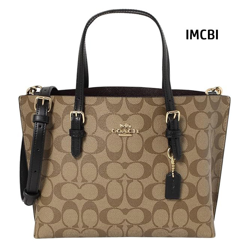 COACH★MOLLIE TOTE 25 IN SIGNATURE CANVAS C4250