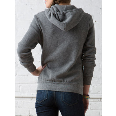 Alternative Fleece Zip Hoodie ECOGREY/オルタネイティブ フリースジップフーディー エコグレー