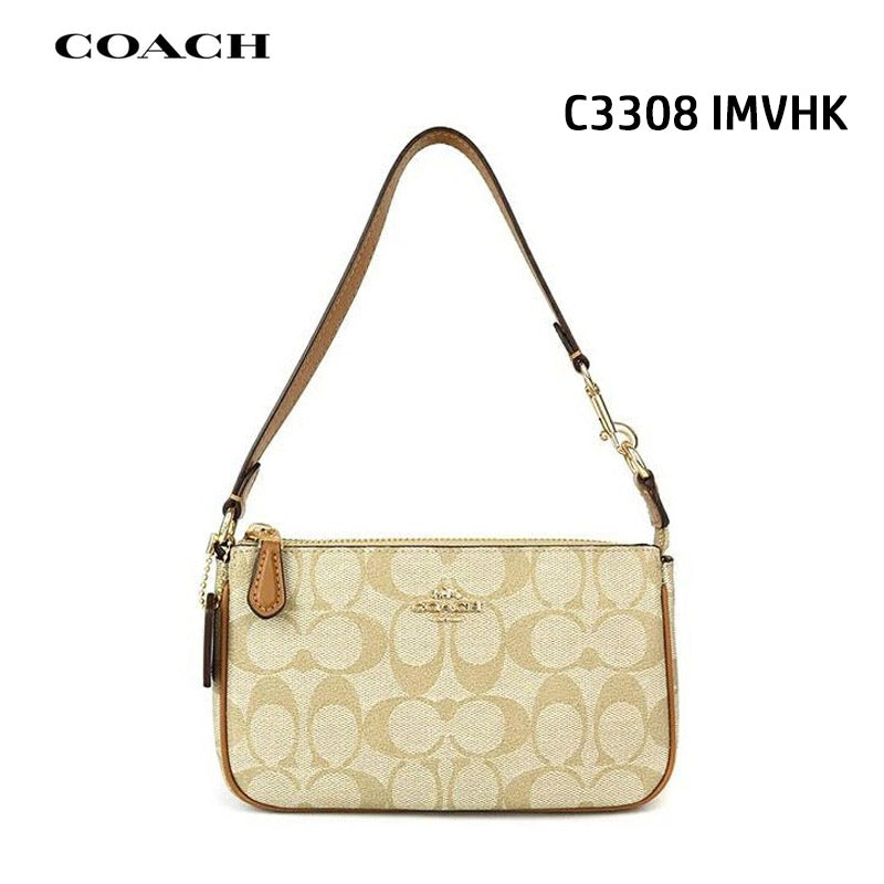 COACH★ NOLITA 19 IN SIGNATURE CANVAS C3308