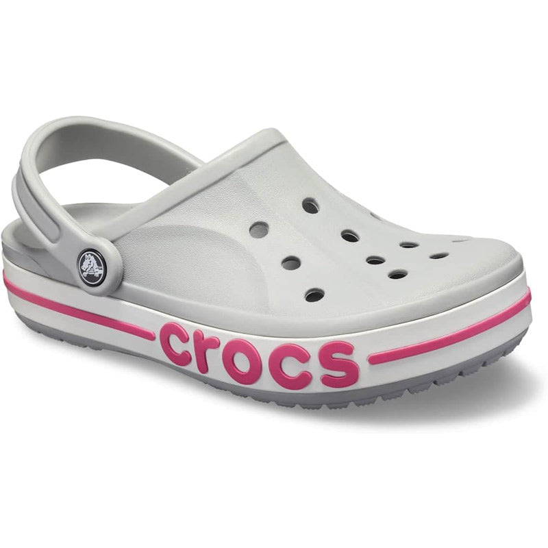 CROCS バヤバンド クロッグ BAYABAND CLOG 205089 【0FS ライトグレー×キャンディピンク】