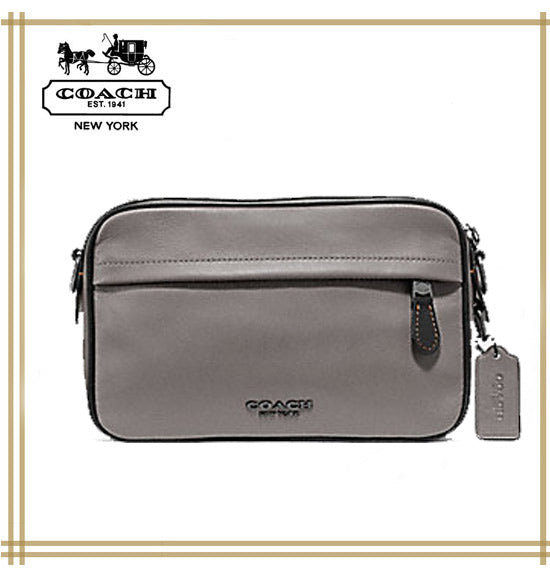 コーチ　メンズ　レディース兼用　COACH GRAHAM CROSSBODY WITH TRAVEL PATCHES【F39946　QBHGR】