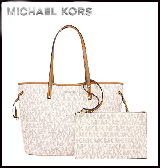 マイケルコース　MICHAEL KORS  JET SET TRAVEL  DRAWSTRING TOTE  35T8GTVT9B   35T8STVT9B【VANILLA　35T8GTVT9B】